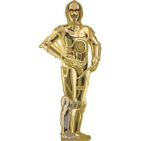 FiGPiN Star Wars A New Hope - C-3PO (752), Enamel Pin, Collectible Pin