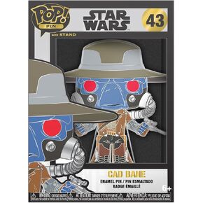 Loungefly pin pop! حرب النجوم كبيرة المينا: Clone Wars - Cad Bane - حرب النجوم دبابيس المينا - بروش حداثة قابلة للتحصيل لطيف - لحقائب الظهر والأكياس - فكرة الهدية - البضائع الرسمية