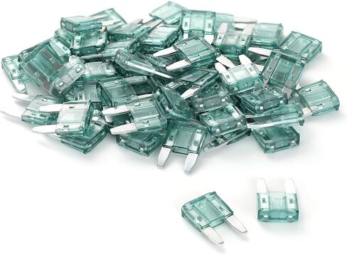 (60Pcs) 10 Amp Mini Car Fuses, 10A Automotive Fuses, Blade Fuse for Car/RV/Truck/SUV/Motorcycle/Boat in Kuwait