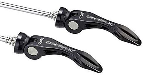 MTB ROAD BIKE QUICK RELEASE SKEWERS RED/BLACK (RED) in Saudi Arabia
