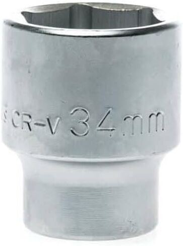 Teng Tools 50mm 3/4 بوصة محرك 6 نقاط مقياس ضحل Chrome Vanadium Socket | أداة ميكانيكية | أداة اليد - M3405506 -C in Kuwait