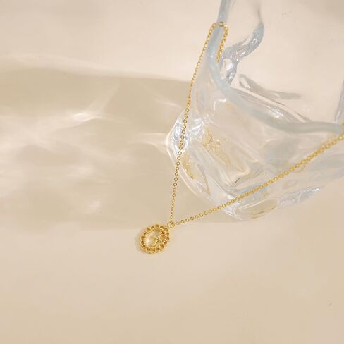 Cross Necklace for Women,14k Dainty Gold Plated Cross Necklaces Simple Cross Pendant Necklaces for Women Trendy Small Gold Cross Charm Necklace Cute Choker Necklace for Women Gold Jewelry Gifts in Kuwait