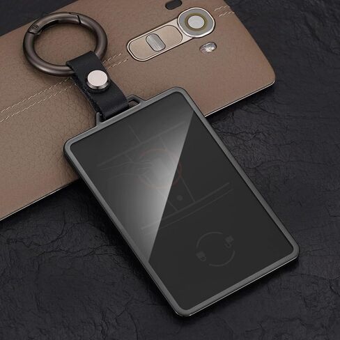 Key Card Holder Case for Tesla Model 3 Model Y S/X Soft TPU Full Protection key fob cover Shell Accessories Key Chain 2 PCS in Saudi Arabia