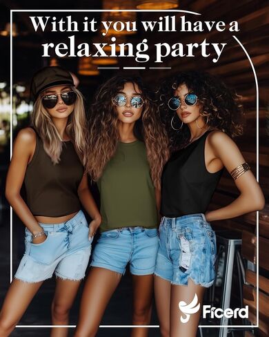 Ficerd 8 Pack Women’s Sleeveless Tops, Crew Neck Loose Fit Tank Tops Basic Summer Cotton Shirts Casual 2025 Fashion T Shirts in Saudi Arabia