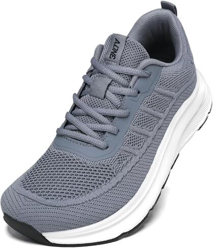 KDN Men's Wide Toe Box Shoes Cushioned Road Running Shoes Non Slip Mens Walking Sneakers for Wide Feet Comfortable Athletic Gym Workout Shoes Wide Width in Saudi Arabia