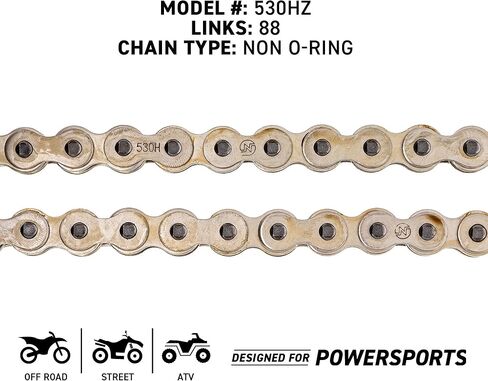 NICHE 530 Drive Chain 120 Links Standard Non O-Ring with Connecting Master Link in Kuwait