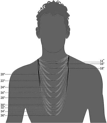 14K Mens Women Sterling Silver Traditional Cross Pendant 3mm Italian Cuban Chain Necklace for men women Fashion Jewelry,Wear Alone or with Pendant in Kuwait