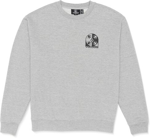 Volcom Men's Echo Chamber Crew Neck Fleece Sweatshirt in Saudi Arabia