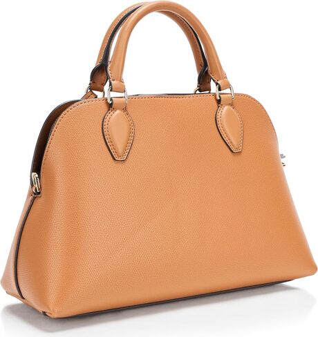Halston Quincy Embossed Pebble Top Zip Satchel in Saudi Arabia