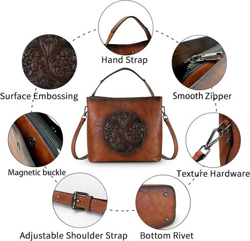 Crossbody Purses for Women Medium Shoulder Bag Vegan Leather Ladies Handbags in Kuwait