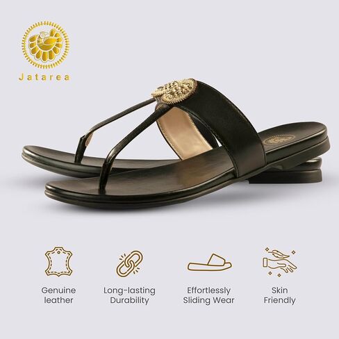 Jatarea slip-on flat toe post to standals for women | بينو in Kuwait