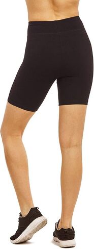 Women's Cotton 15" Outseam Short Leggings - 3 in a Pack in Kuwait