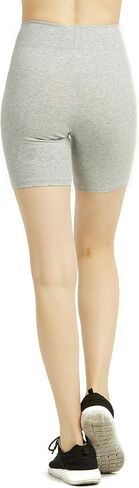 Women's Cotton 15" Outseam Short Leggings - 3 in a Pack in Kuwait