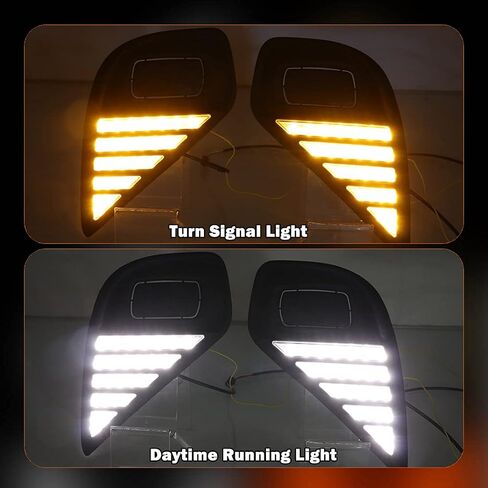 Daytime Running Light for Toyota Highlander 2020-2023 Fog Kit With LED Lamp Bulb Driving Light in Saudi Arabia