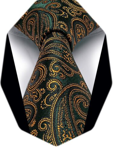 Striped Ties for Men Jacquard Silk Tie Plaids Checkerd Tie Floral Formal Business Mens Neckties with Gift Box in Saudi Arabia