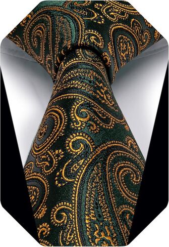 Striped Ties for Men Jacquard Silk Tie Plaids Checkerd Tie Floral Formal Business Mens Neckties with Gift Box in Saudi Arabia