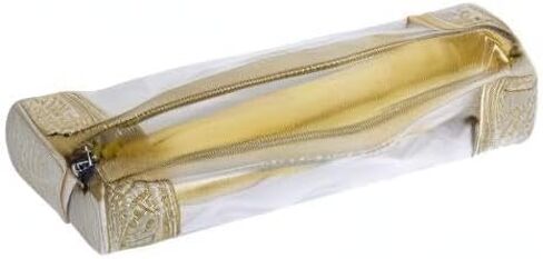 Set of 4 Transparent PVC Single Rod Bangle Storage Pouch | Bangle Box Organizer for Women | Golden in Saudi Arabia