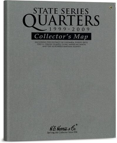 Whitman Coin Collector’s Board Coin Map US National Parks Quarter Series 2010 – 2021 “Push-Fit" Foam in Saudi Arabia