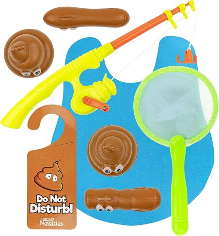 Fairly Odd Novelties Poop Shoot, The Novelty Poop Basketball Game Funny Bathroom & Toilet Sports Gag Gift Set in Saudi Arabia