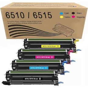Phaser 6510/6515 Drum Unit Replacement Imaging Drum Cartridge 108R01417 108R01418 108R01419 108R01420 Replacement for WorkCentre Phaser 6510 6515 Printer