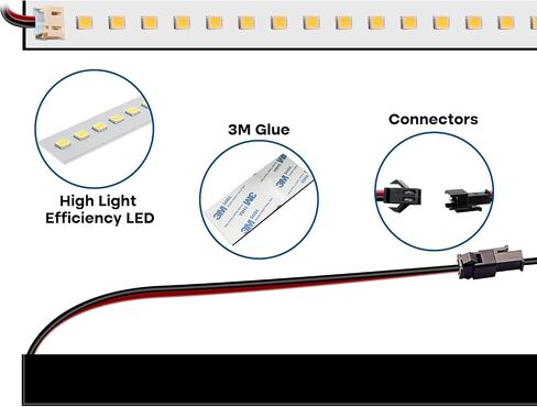 4FT Magnetic LED Troffer Retrofit Kit, 2x4 FT LED Retrofit Kit,36W,5000K Daylight White,Super Bright 5400LM,0-10V Dimmable,T8 T10 T12 Fluorescent Replacement,UL Cert,Quick Easy Install in Saudi Arabia