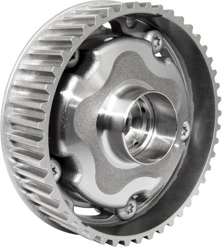 محرك توقيت عمود الحدبات VVT Gear Intake & Exhaust Cam Phaser Sprocket متوافق مع شيفروليه Aveo5، Pontiac G3، Saturn Astra 1.6L 1.8L L4 استبدال # 55567048 12992410 918-776 55567049 12992409 918-182 in Saudi Arabia