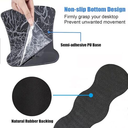 3 in 1 Keyboard Wrist Rest + Mouse Pad and Coaster, Ergonomic Gel Mouse Pad and Keyboard Pad Set, Comfortable Lightweight for Easy Typing Pain Relie, Bible Flower Psalm 46-5 in Kuwait