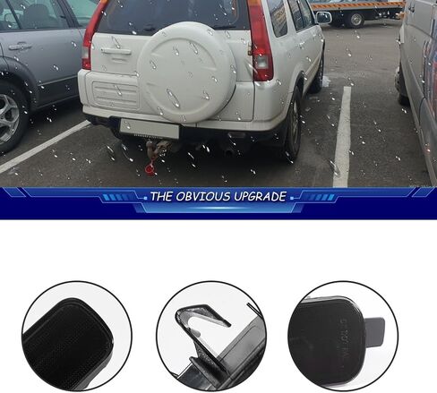 For 2002 2003 2004 Honda CR-V LED Rear Bumper Reflector Tail Brake Lights Smoked Lens 33505S9A003, 33555S9A003 in Saudi Arabia