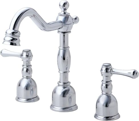 Gerber Opulence Two-Handle Widespread Bathroom Faucet, Black Finish, 1.2 GPM WaterSense Certified in Saudi Arabia