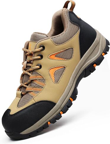 ISOOUS Steel Toe Shoes for Men Women Safety Composite Toe Sneakers Lightweight Comfortable Non Slip Resistant Work Shoes for Men Utility Indestructible Industrial Construction Shoes in Saudi Arabia