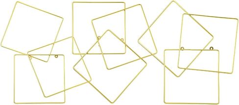 Hicarer 3 Pcs Interlocking Rings Wall Sculpture Abstract Home Wall Decor Gold Metal Wall Decor Aesthetic Gold Wall Decor for Art Bedroom Living Room Bathroom Home in Saudi Arabia