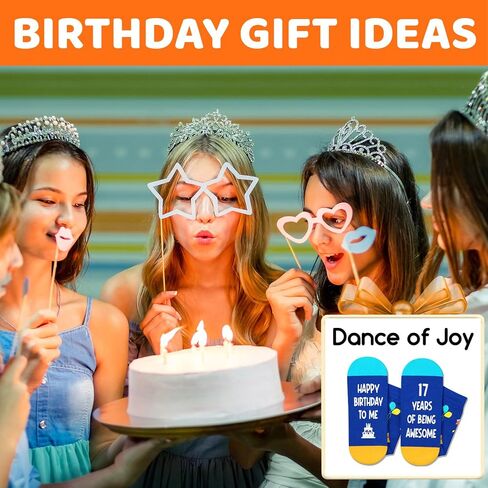 Zmart 14th Birthday Gift Ideas Socks - 14th Birthday Gifts for 14 Year Old Boys Girls, Birthday Presents for 14 Year Old Teens in Saudi Arabia