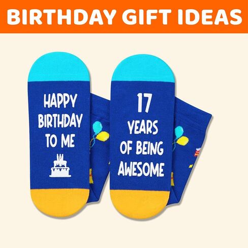 Zmart 14th Birthday Gift Ideas Socks - 14th Birthday Gifts for 14 Year Old Boys Girls, Birthday Presents for 14 Year Old Teens in Saudi Arabia