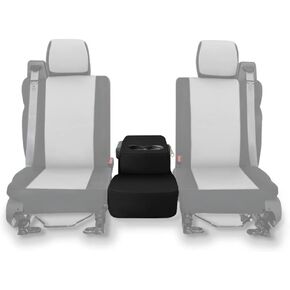CarsCover Custom Fit 2004-2008 Ford F150 Pickup Truck Neoprene Car Front Seat Covers Gray & Black Sides Driver & Passenger Cover