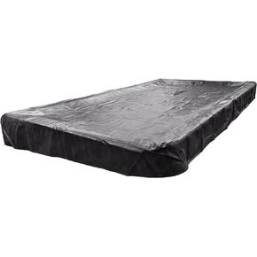 ASKA Heavy Duty Pool Billiard Table Cover, Choice of Size/Color (8 Foot, Blue)