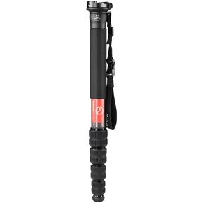 SUNWAYFOTO M3650C + DDY-58 CF Monopod 36mm Top Section 10kg 22lb Max Load Carbon Fiber 1/4" / 3/8" Super Portable + Arca Compatible Clamp