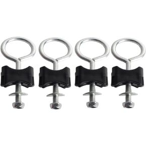 Trampoline Accessories Trampoline Screws Screws to fix The Trampoline Suitable for Large Trampolines(Round Screw 6mm-4pack)