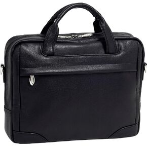 Bronzeville 15.4" Leather Medium Laptop Briefcase