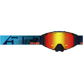 509 Sinister X6 Goggle (Black With Yellow)