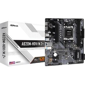 ASRock A620M-HDV/M.2+ Supports AMD Socket AM5 Ryzen 7000 Series Processors