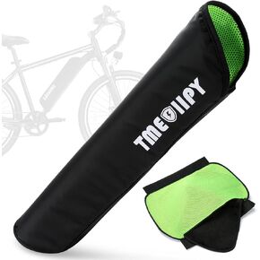 TMEOIIPY Ebike Battery Cover, E Bike Battery Protection Cover with 30-41cm circumference - Battery Protection for E-Bike Battery - Bicycle Battery Protective Cover.