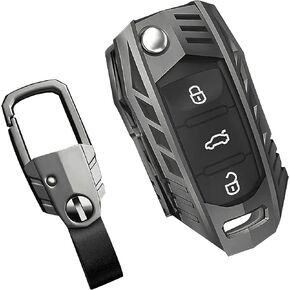 Zinc Alloy Key fob Cover, Keychain, Key Case Compatible for Volkswagen