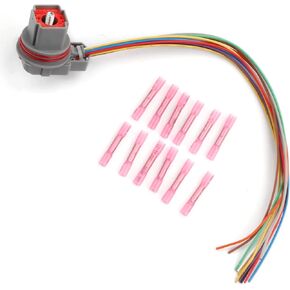 Dasbecan Wire Harness Pigtail Repair Kit Fit for Ford Shift Solenoid 5R55S 5R55W Connector with Automatic Transmission Replace A46445A 46445AK 16445GK 3500165