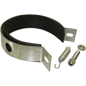 Exhaust Hanger Band Silencer Muffler Clamp For 90mm OD Exhaust Mufflers Motorcycle Pit Dirt Bike ATV Quad Scooter Moped