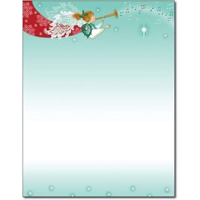 Herald Angel Christmas Paper - 80 Sheets
