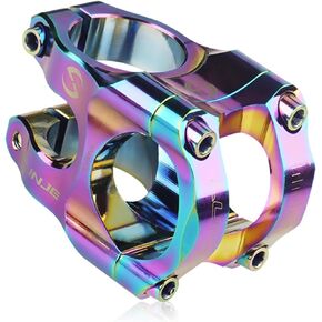 Bike Stem Mountain Bike Stem Short Handlebar Stem for Most Bicycle 35mm Short MTB Ultra-Light CNC Aluminum Alloy 31.8 * 28.6mm