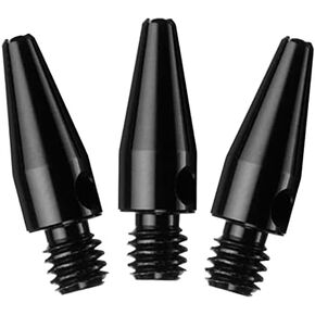US Darts - Black Aluminum Dart Shafts - 3 Sets (9 shafts), 2BA Mini (3/4 inch), O'rings