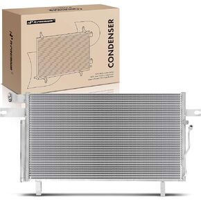 A-Premium Air Conditioning A/C Condenser Compatible with INFINITI QX4 2001-2003 & Nissan Pathfinder 2001-2004, V6 3.5L, Replace# 3109, 921004W01A