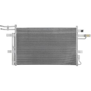 مكثف مكيف الهواء SCITOO 4241 متوافق مع 2013-2019 لفورد لـ Flex 3.5L 2013-2019 لـ Lincoln لـ MKT 3.7L 2013-2018 لـ Ford لـ Taurus 3.5L 2013-2016 لـ Lincoln لـ MKS 3.5L 3.7L