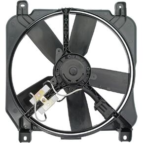 Dorman 620-625 Driver Side Engine Cooling Fan Assembly Compatible with Select Buick / Oldsmobile / Pontiac Models, Black